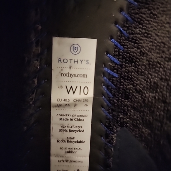 Rothys Pointy Toes Flat Shoes - Picture 9 of 10